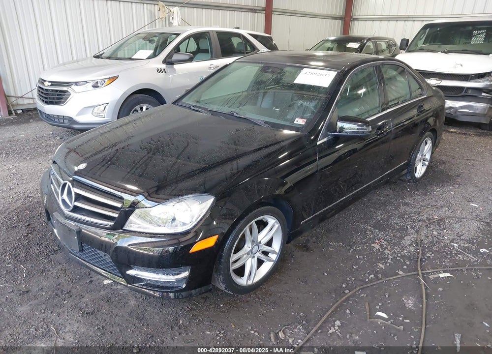 2014 MERCEDES-BENZ C CLASS VIN: WDDGF4HB7EG216619