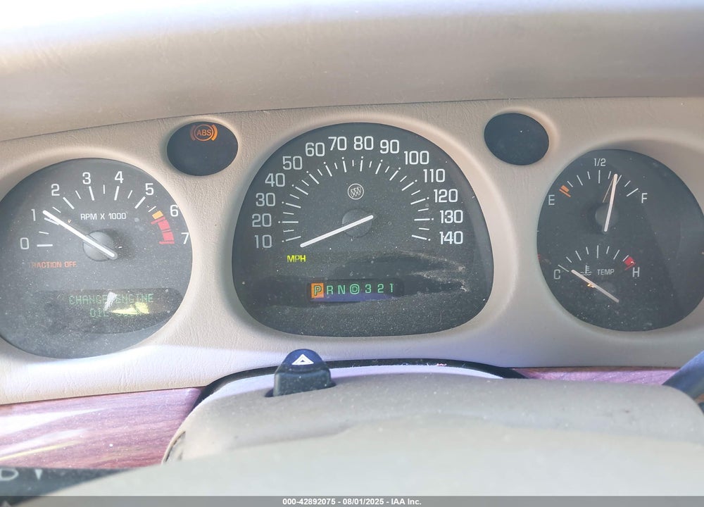 2003 BUICK LESABRE CUSTOM VIN: 1G4HP52K53U258694