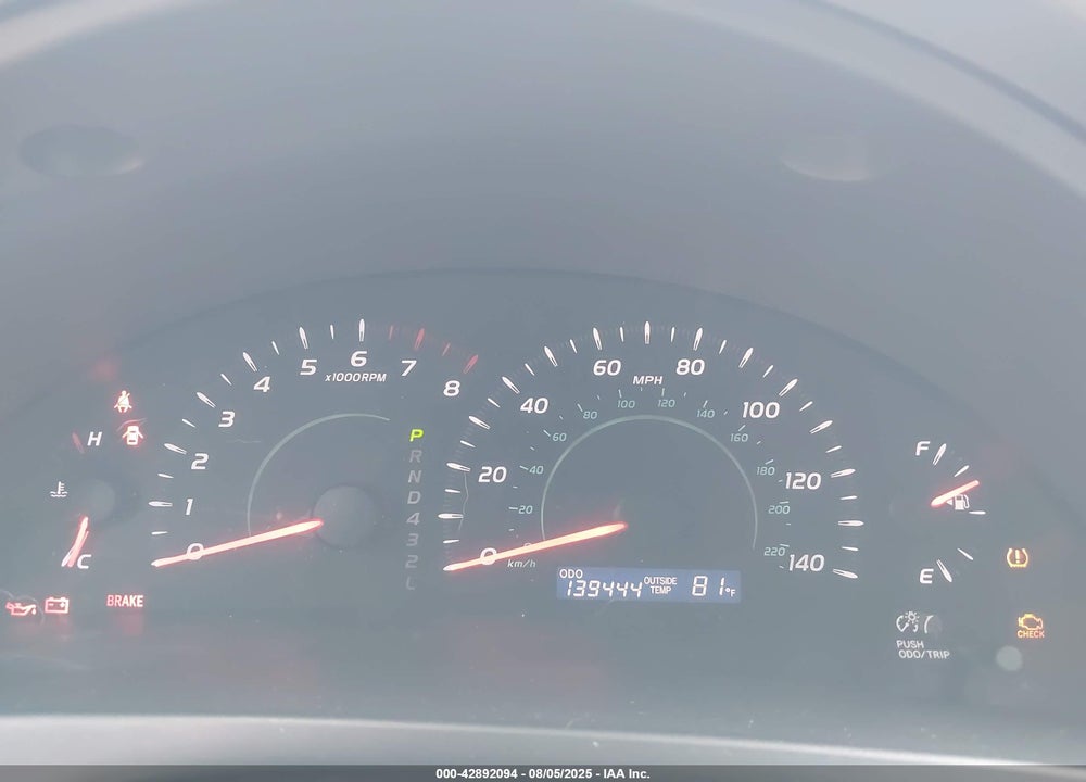 2009 TOYOTA CAMRY VIN: 4T1BE46K99U411005