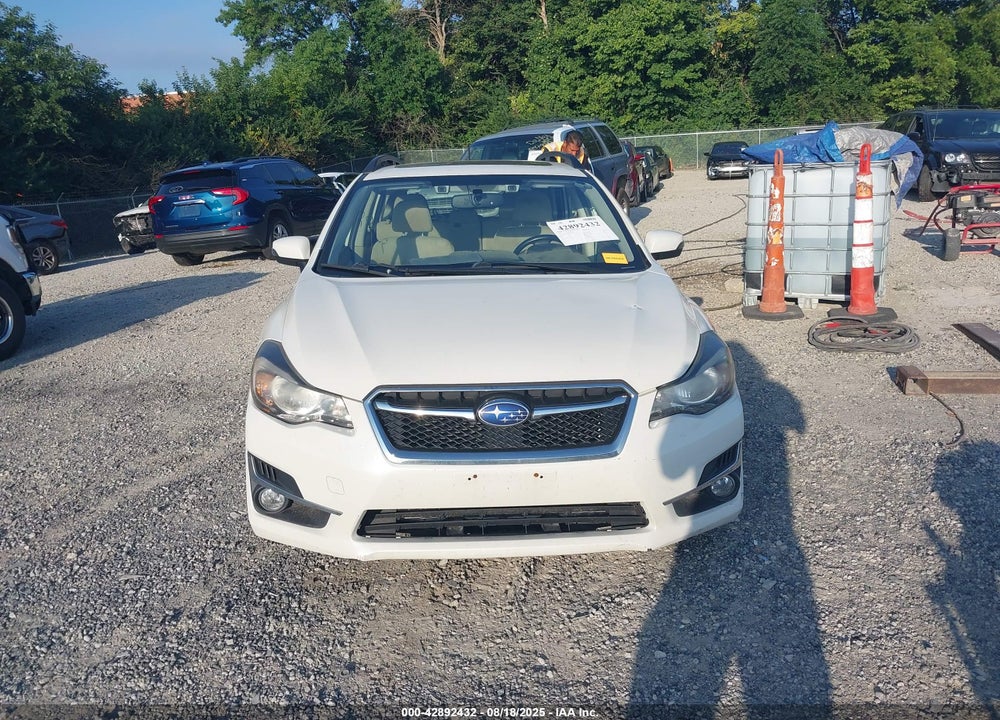 2015 SUBARU IMPREZA VIN: JF1GPAY63F8234982
