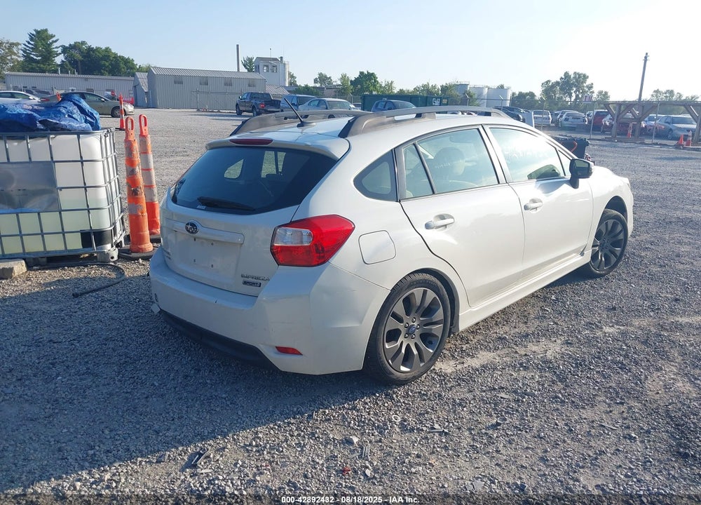 2015 SUBARU IMPREZA VIN: JF1GPAY63F8234982