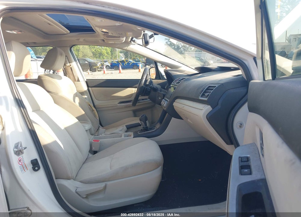 2015 SUBARU IMPREZA VIN: JF1GPAY63F8234982