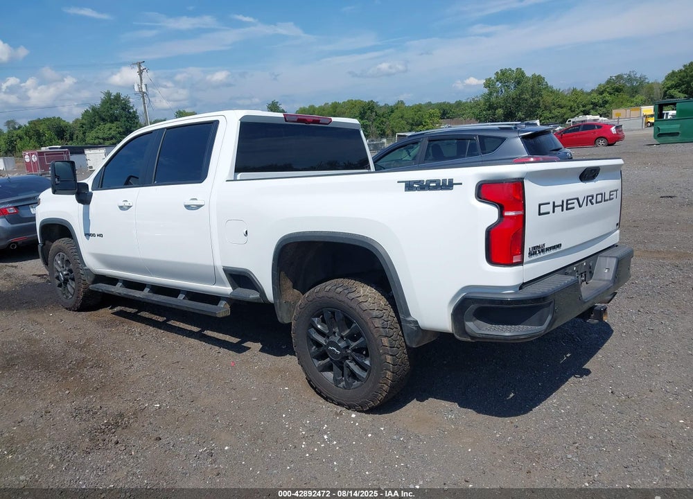 2025 CHEVROLET SILVERADO 2500HD 4WD STANDARD BED LT VIN: 2GC4KNE70S1138983