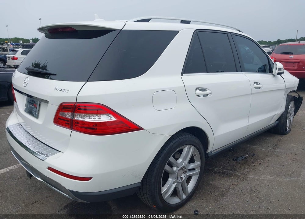 2014 MERCEDES-BENZ ML 350 4MATIC VIN: 4JGDA5HB3EA284903