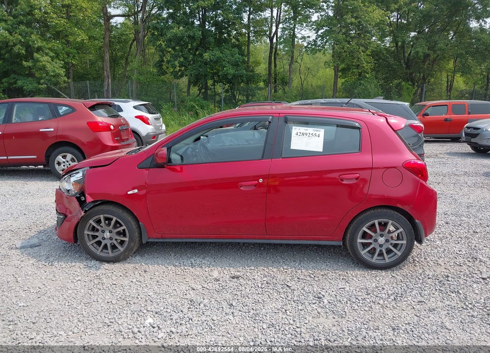2017 MITSUBISHI MIRAGE VIN: ML32A3HJ9HH010000