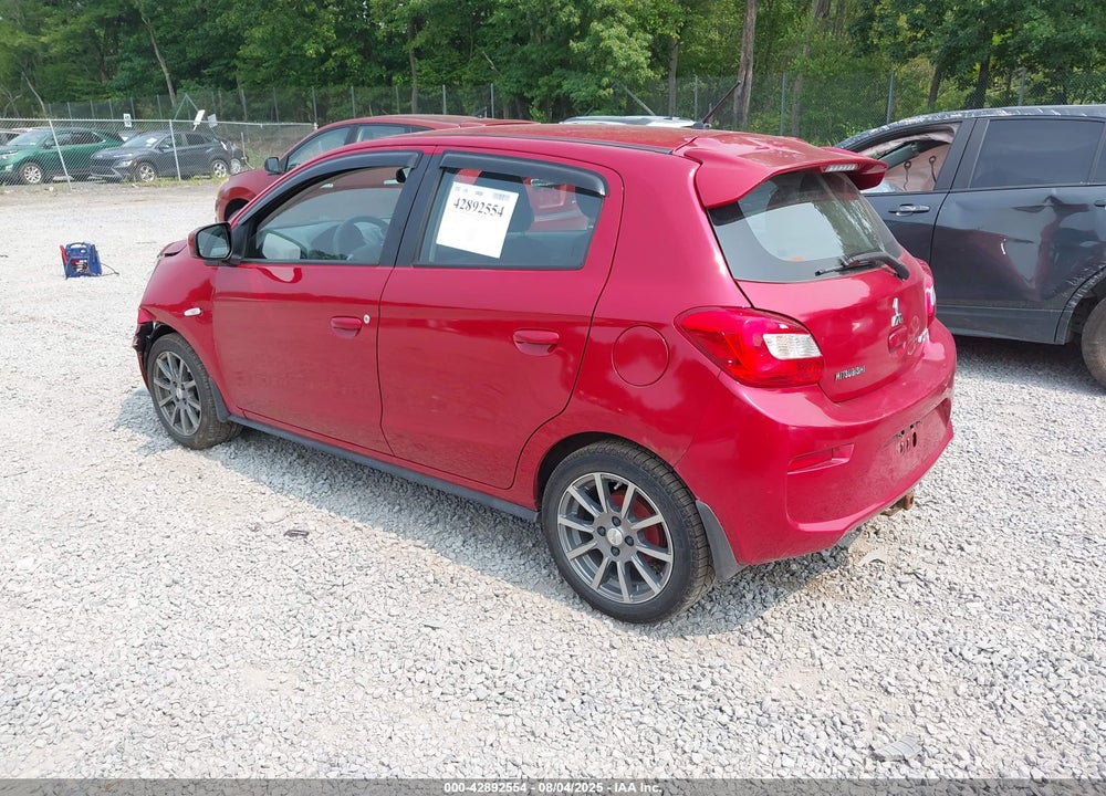 2017 MITSUBISHI MIRAGE VIN: ML32A3HJ9HH010000