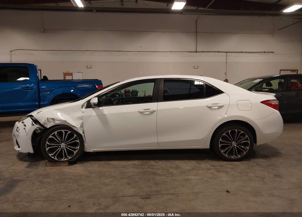 2015 TOYOTA COROLLA VIN: 5YFBURHEXFP353586