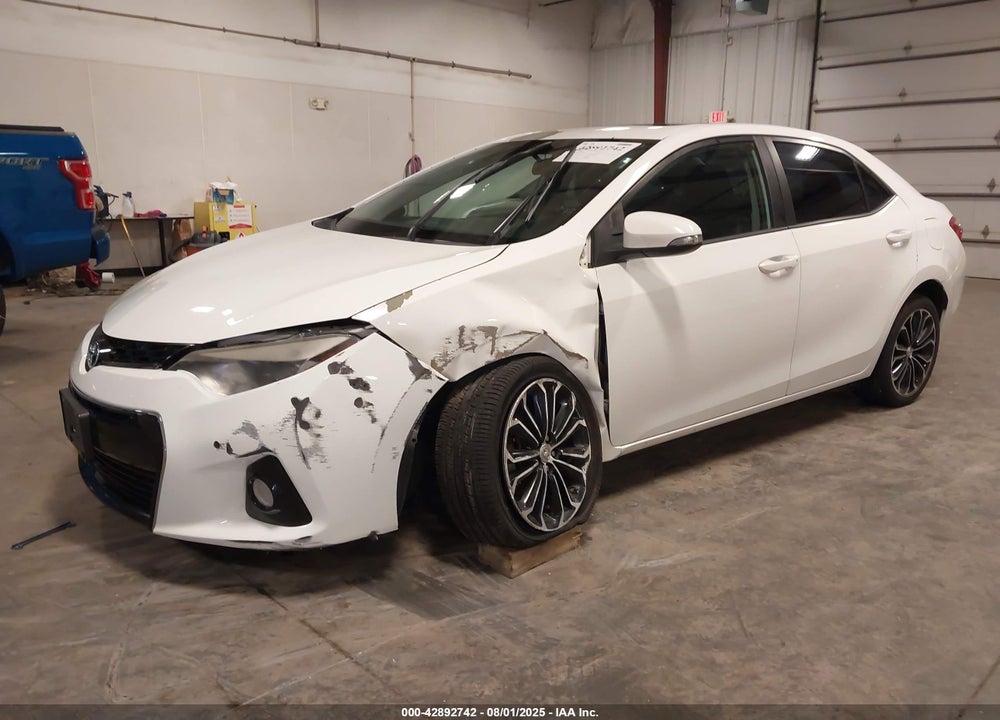 2015 TOYOTA COROLLA VIN: 5YFBURHEXFP353586