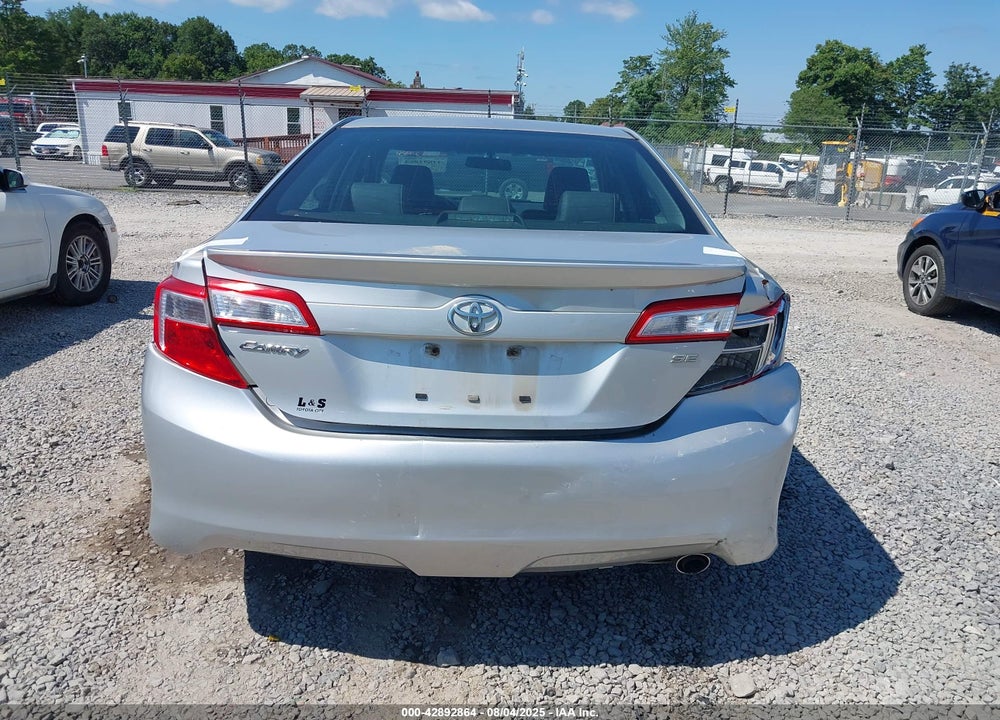2014 TOYOTA CAMRY SE VIN: 4T1BF1FK3EU343662