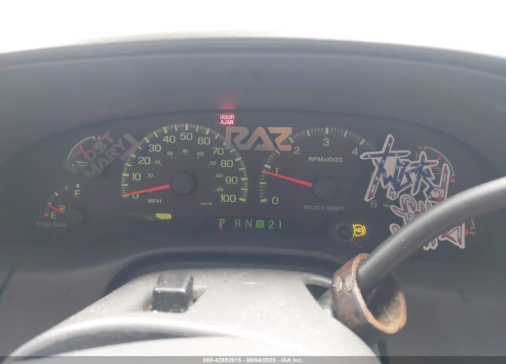 2000 FORD F-150 LARIAT/XL/XLT VIN: 1FTRX08L1YKB21816