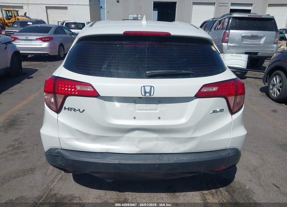2016 HONDA HR-V VIN: 3CZRU6H33GM713604