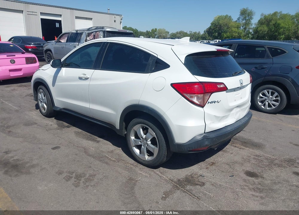2016 HONDA HR-V VIN: 3CZRU6H33GM713604