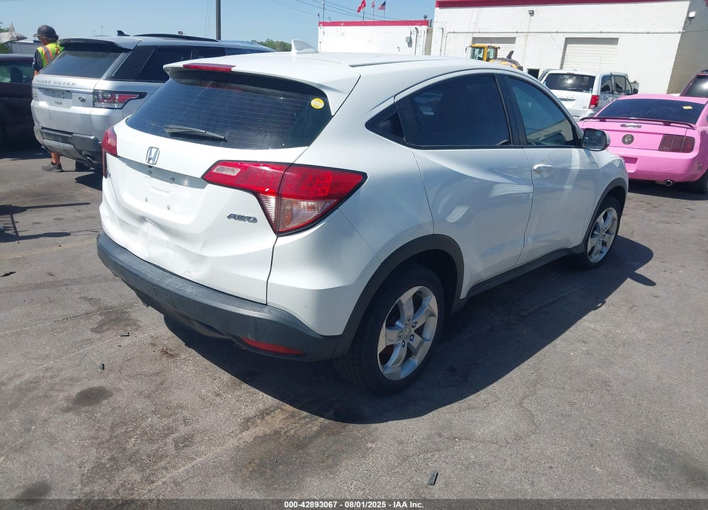 2016 HONDA HR-V VIN: 3CZRU6H33GM713604