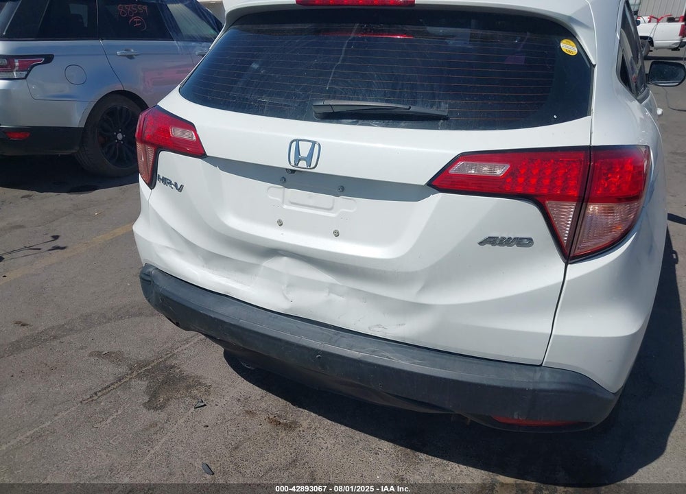 2016 HONDA HR-V VIN: 3CZRU6H33GM713604