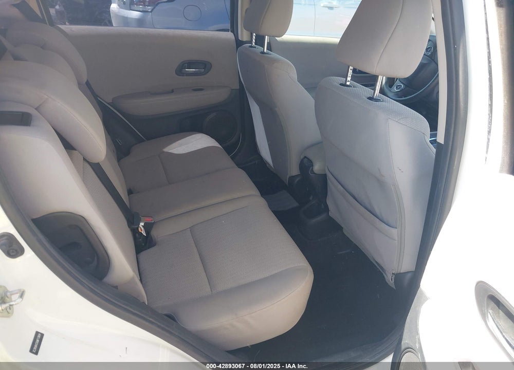 2016 HONDA HR-V VIN: 3CZRU6H33GM713604