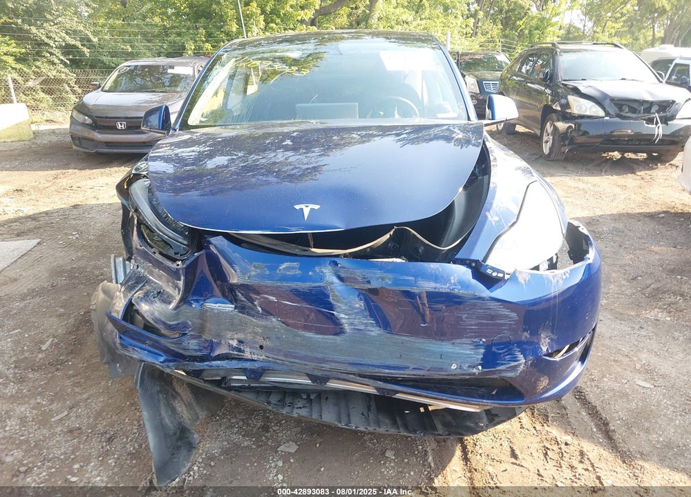 2021 TESLA MODEL Y VIN: 5YJYGDED0MF163305