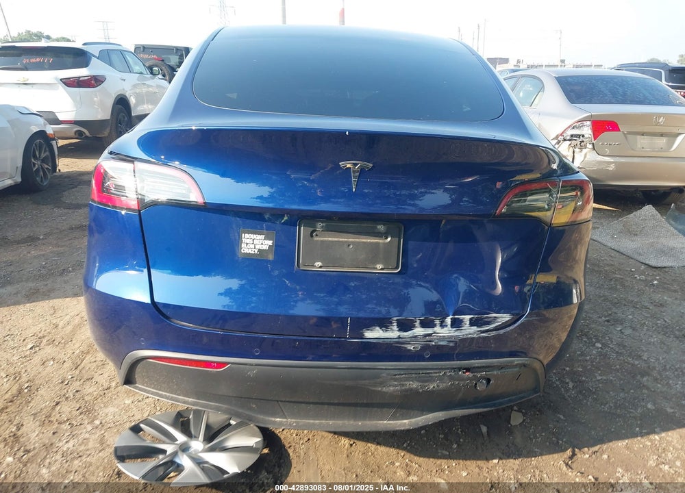 2021 TESLA MODEL Y VIN: 5YJYGDED0MF163305