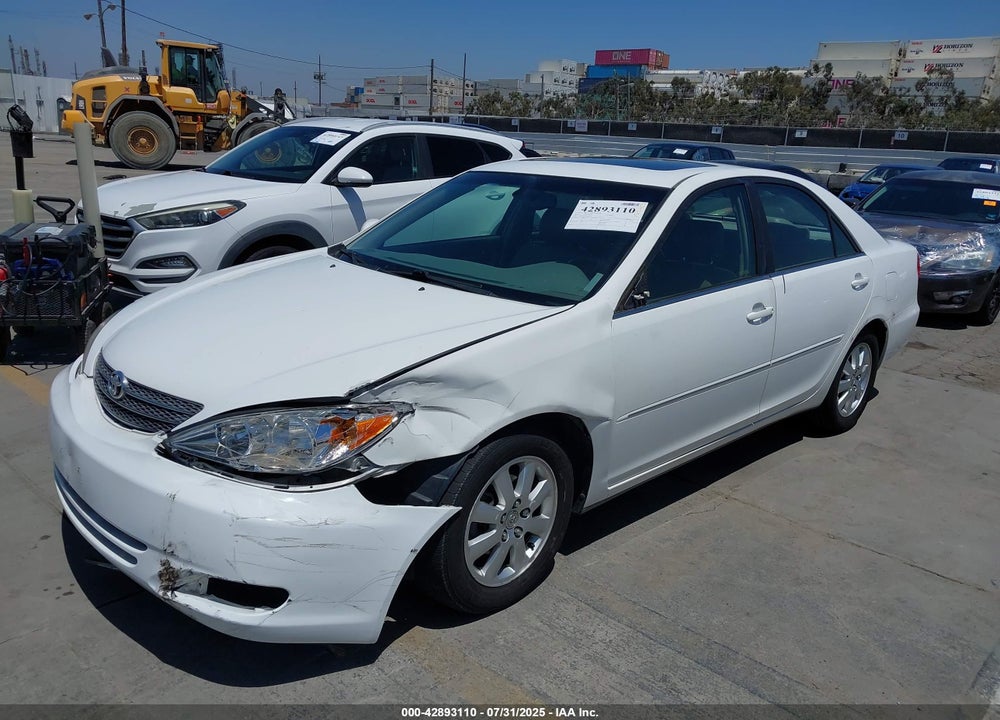 2002 TOYOTA CAMRY XLE VIN: JTDBE32K620060779