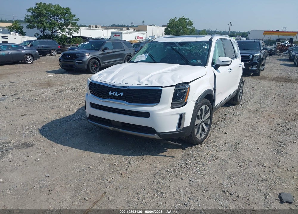 2022 KIA TELLURIDE VIN: 5XYP6DHC9NG206003