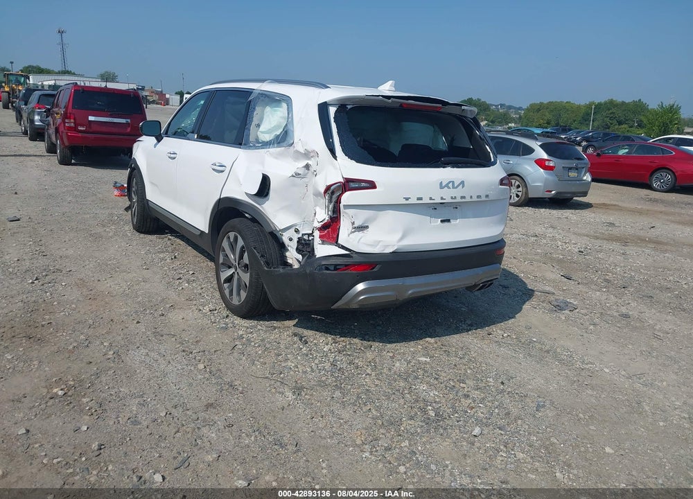 2022 KIA TELLURIDE VIN: 5XYP6DHC9NG206003