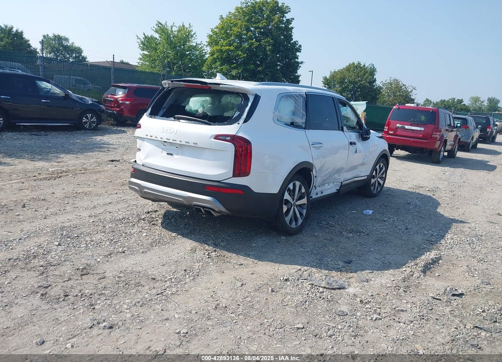 2022 KIA TELLURIDE VIN: 5XYP6DHC9NG206003