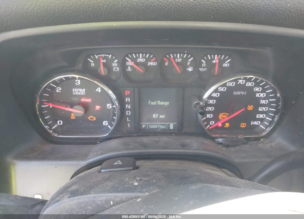 2017 GMC SIERRA 2500HD VIN: 1GT12REG5HF105280