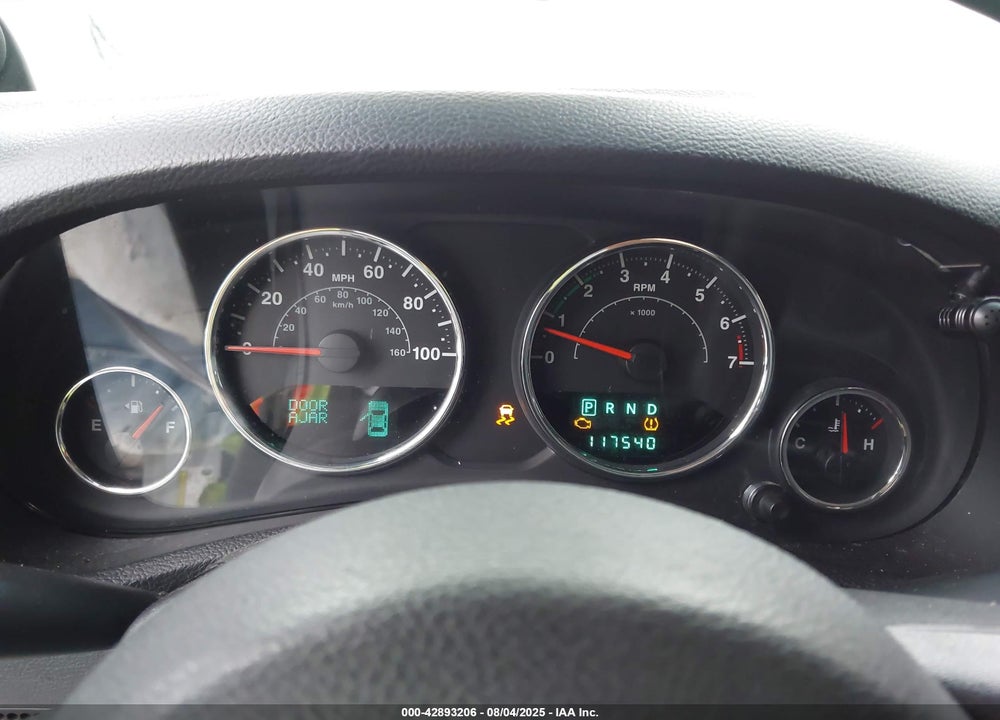 2012 JEEP WRANGLER UNLIMITED VIN: 1C4BJWDG1CL259647
