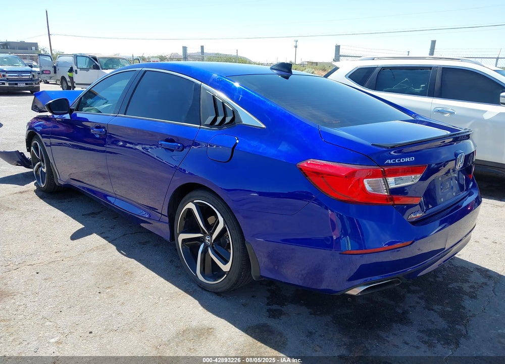 2022 HONDA ACCORD SPORT VIN: 1HGCV1F37NA076582