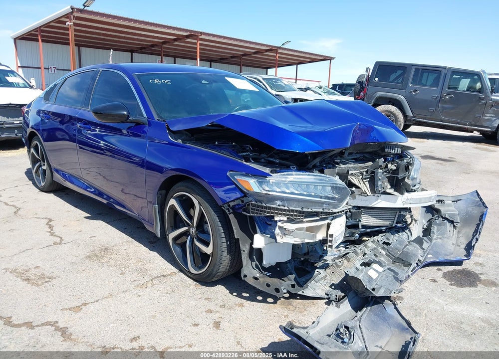 2022 HONDA ACCORD SPORT VIN: 1HGCV1F37NA076582