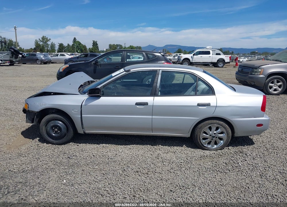 2000 MITSUBISHI MIRAGE DE VIN: JA3AY26C4YU060327