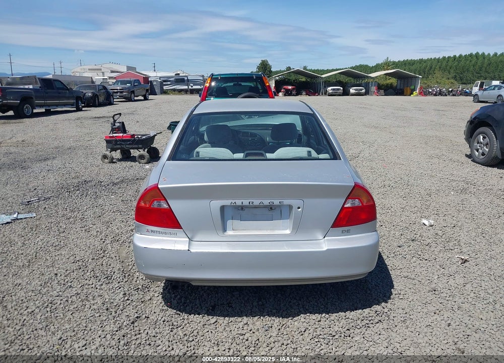 2000 MITSUBISHI MIRAGE DE VIN: JA3AY26C4YU060327