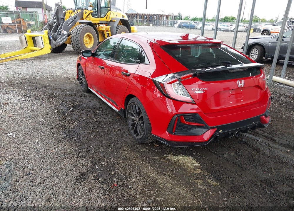 2021 HONDA CIVIC VIN: SHHFK7H41MU402457