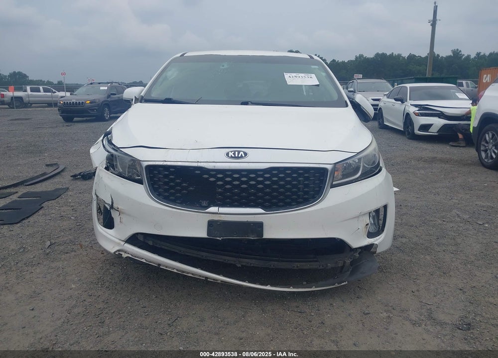 2015 KIA SEDONA SX VIN: KNDMC5C18F6034042