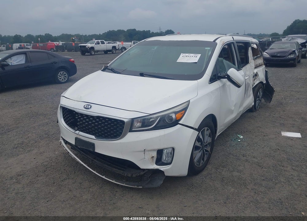 2015 KIA SEDONA SX VIN: KNDMC5C18F6034042