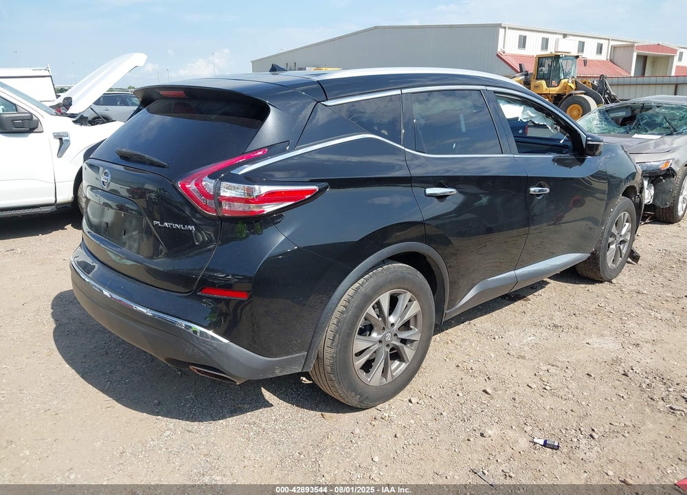 2015 NISSAN MURANO VIN: 5N1AZ2MG3FN245864