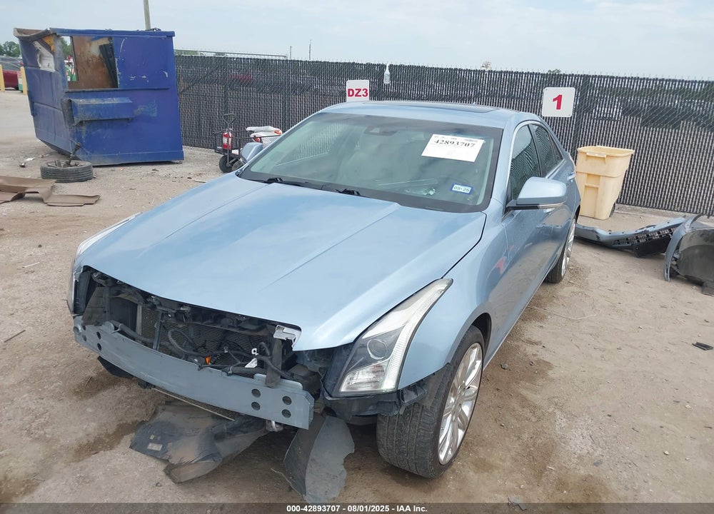 2013 CADILLAC ATS VIN: 1G6AL5SX5D0146485