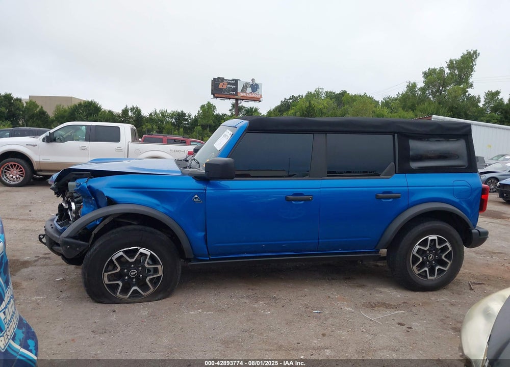 2021 FORD BRONCO VIN: 1FMEE5BPXMLA89087