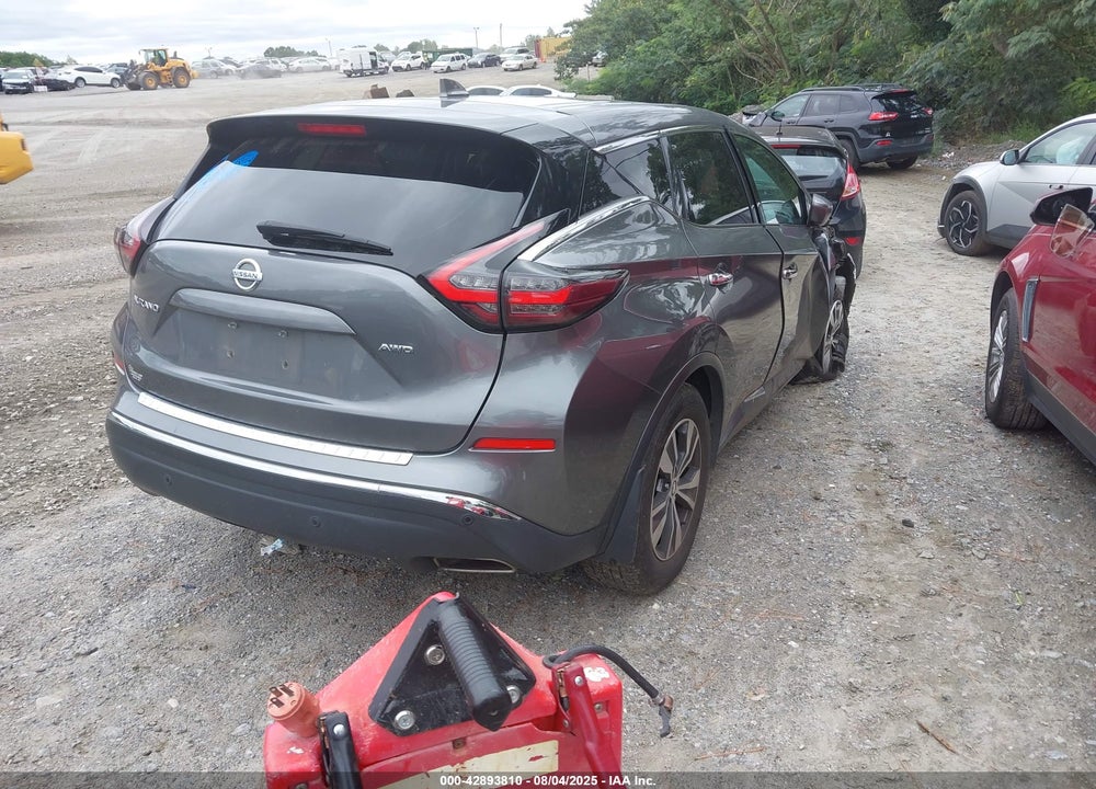 2021 NISSAN MURANO VIN: 5N1AZ2AS8MC142778