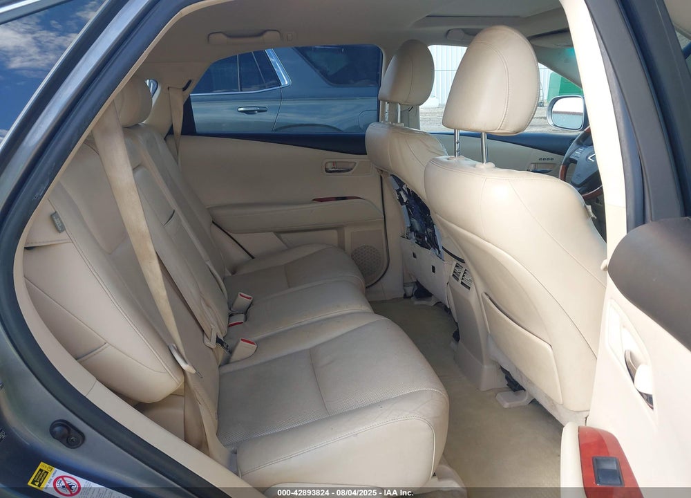 2012 LEXUS RX 350 VIN: JTJBK1BAXC2020213