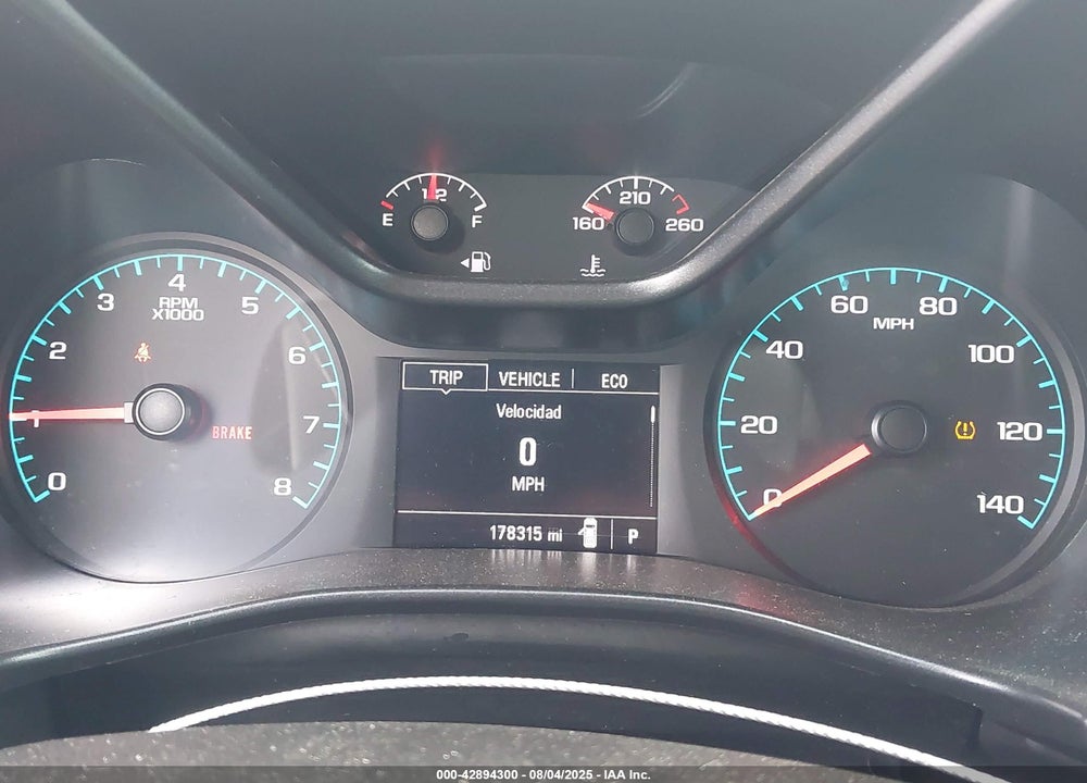 2020 CHEVROLET COLORADO VIN: 1GCGTBENXL1177465