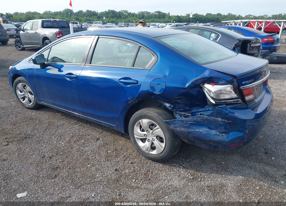 2015 HONDA CIVIC VIN: 19XFB2E51FE041838