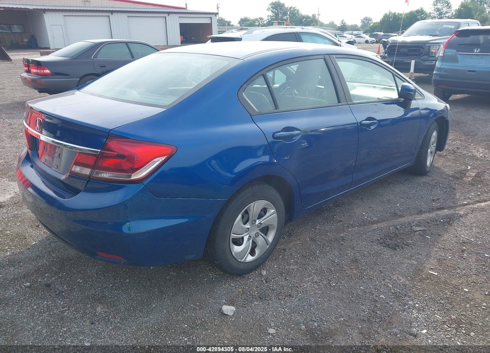 2015 HONDA CIVIC VIN: 19XFB2E51FE041838