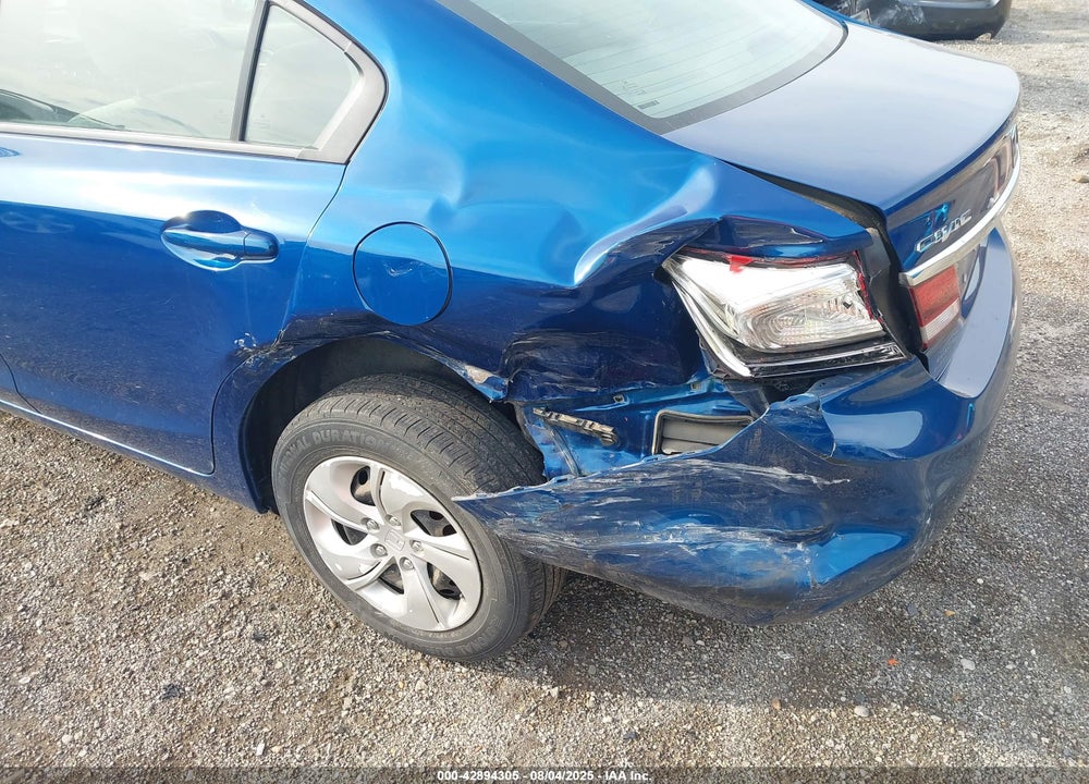 2015 HONDA CIVIC VIN: 19XFB2E51FE041838