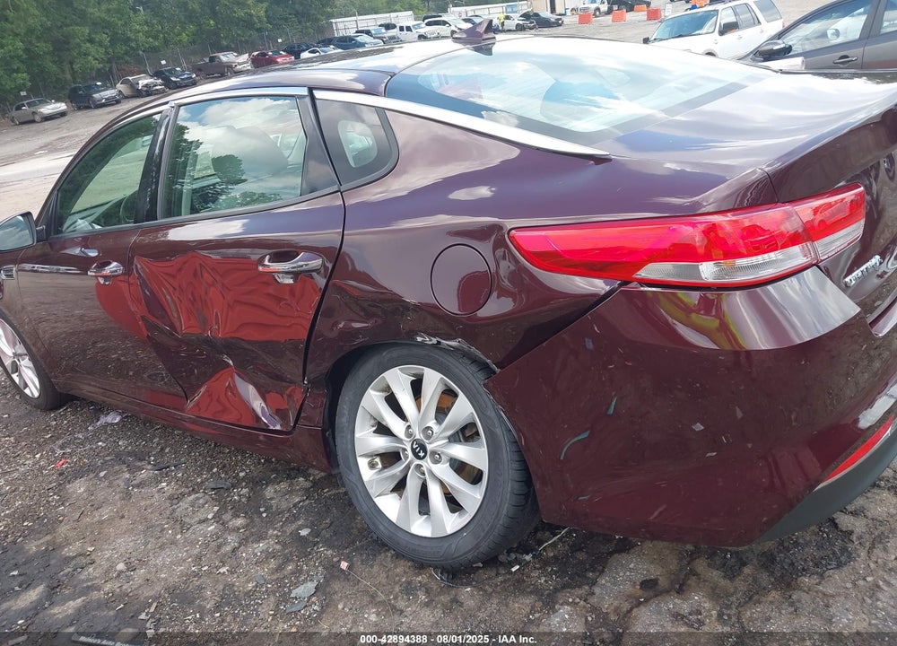 2016 KIA OPTIMA VIN: 5XXGU4L32GG006245