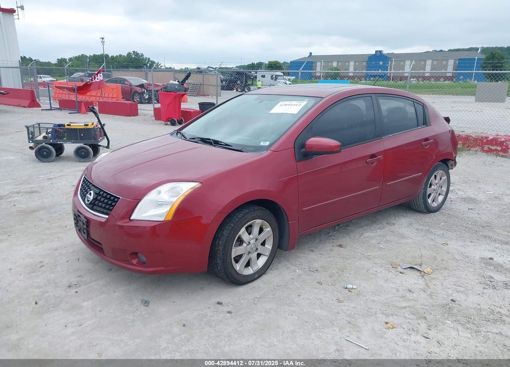 2008 NISSAN SENTRA 2.0SL VIN: 3N1AB61E38L621293