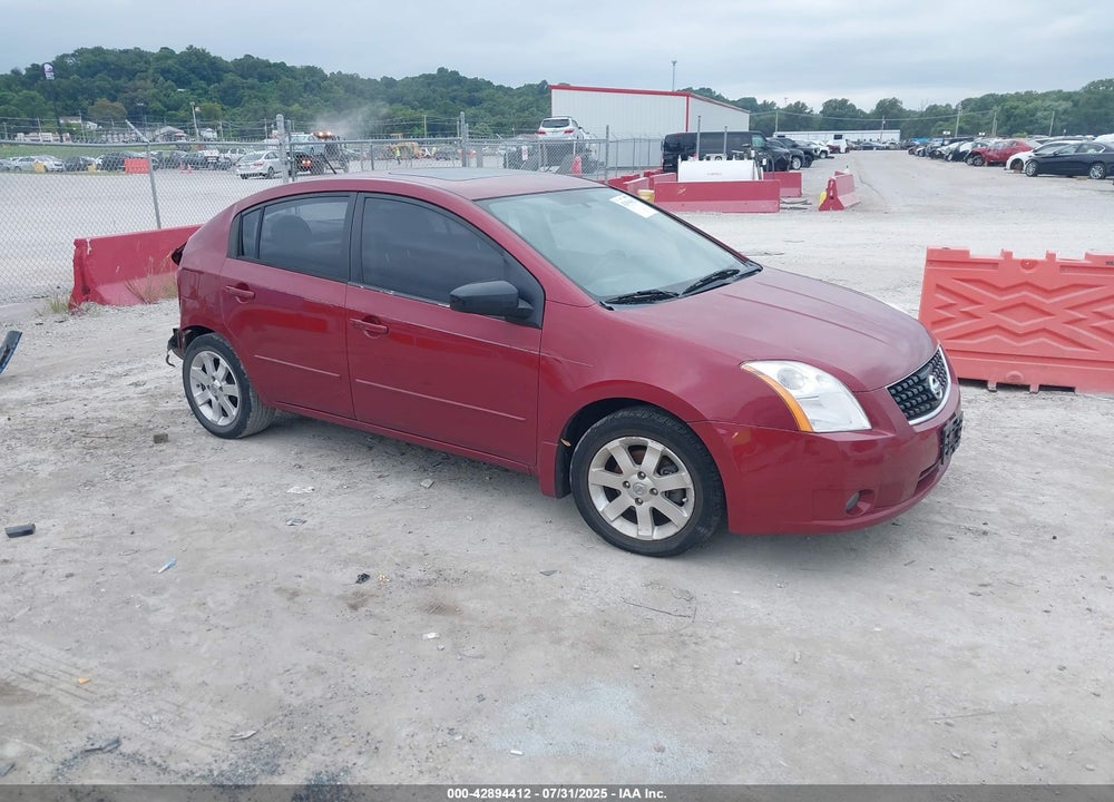 2008 NISSAN SENTRA 2.0SL VIN: 3N1AB61E38L621293