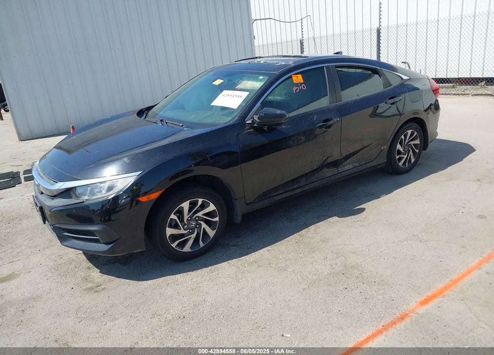 2018 HONDA CIVIC VIN: 2HGFC2F77JH518736