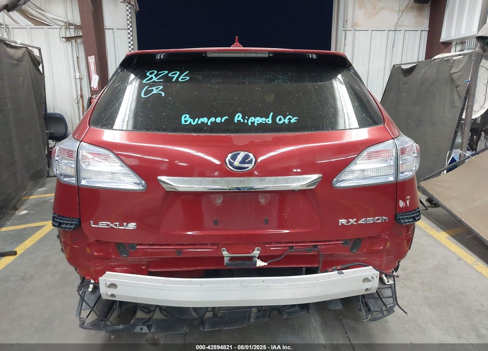 2010 LEXUS RX 450H VIN: JTJZB1BA0A2003898