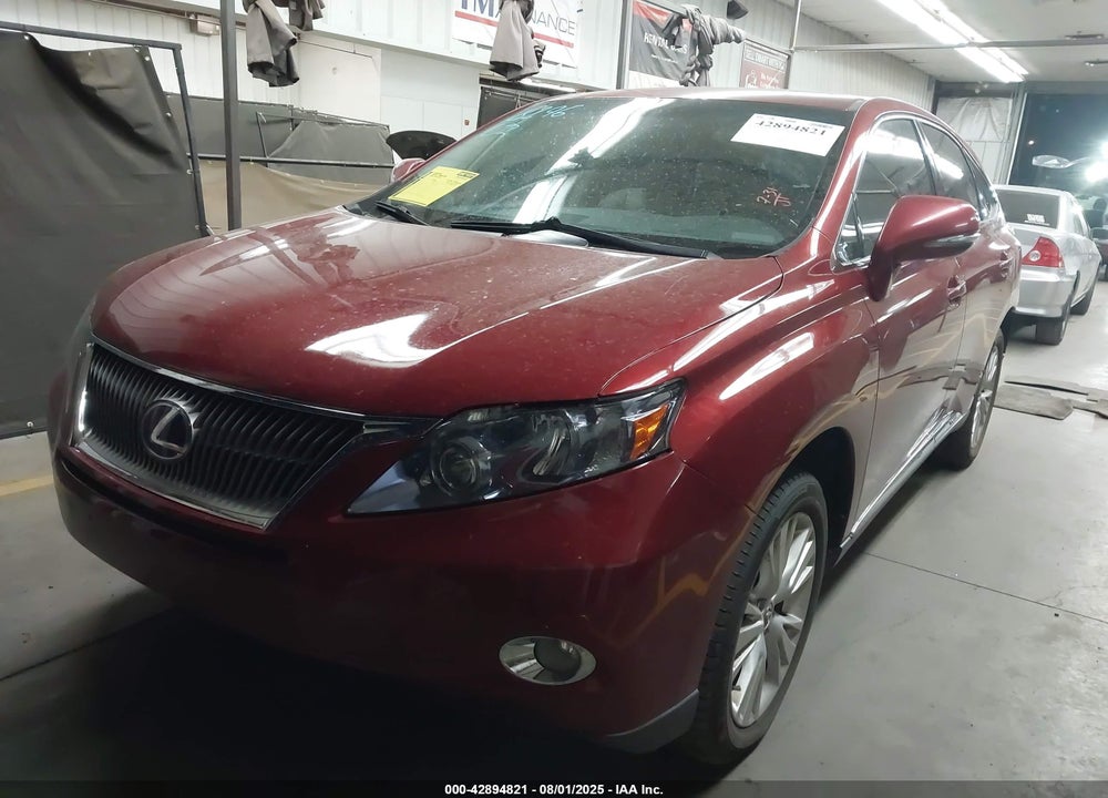 2010 LEXUS RX 450H VIN: JTJZB1BA0A2003898