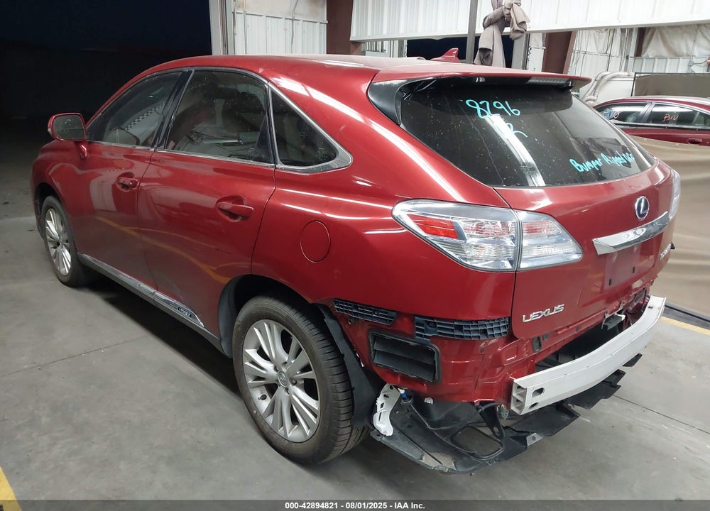 2010 LEXUS RX 450H VIN: JTJZB1BA0A2003898